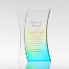 View larger image of Colorful Gradient Trophy Rectangle